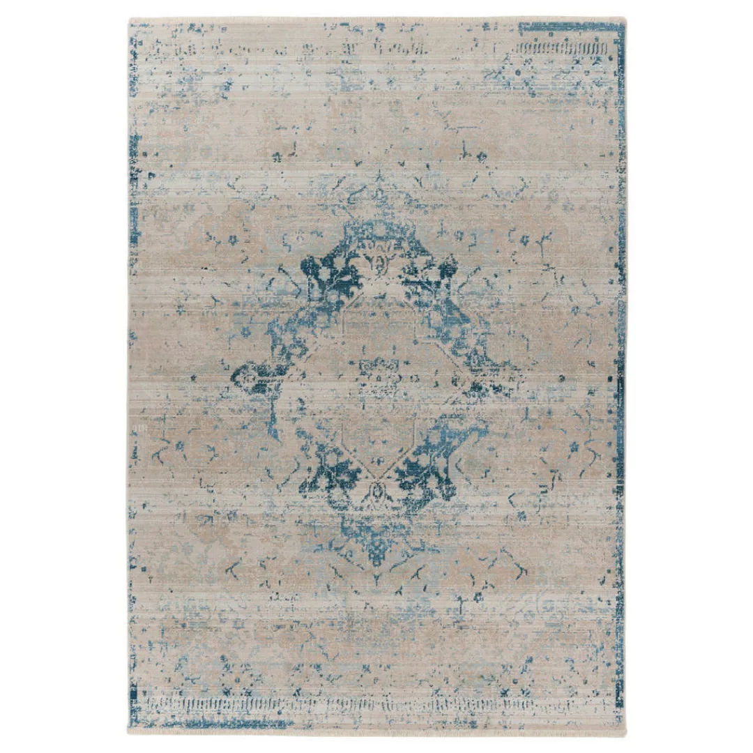 360Living Teppich Dilan blau B/L: ca. 160x230 cm günstig online kaufen