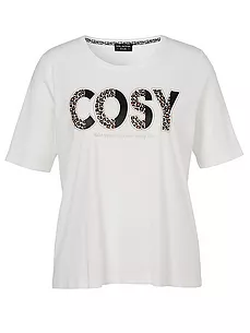Rundhals-Shirt Via Appia Due weiss günstig online kaufen