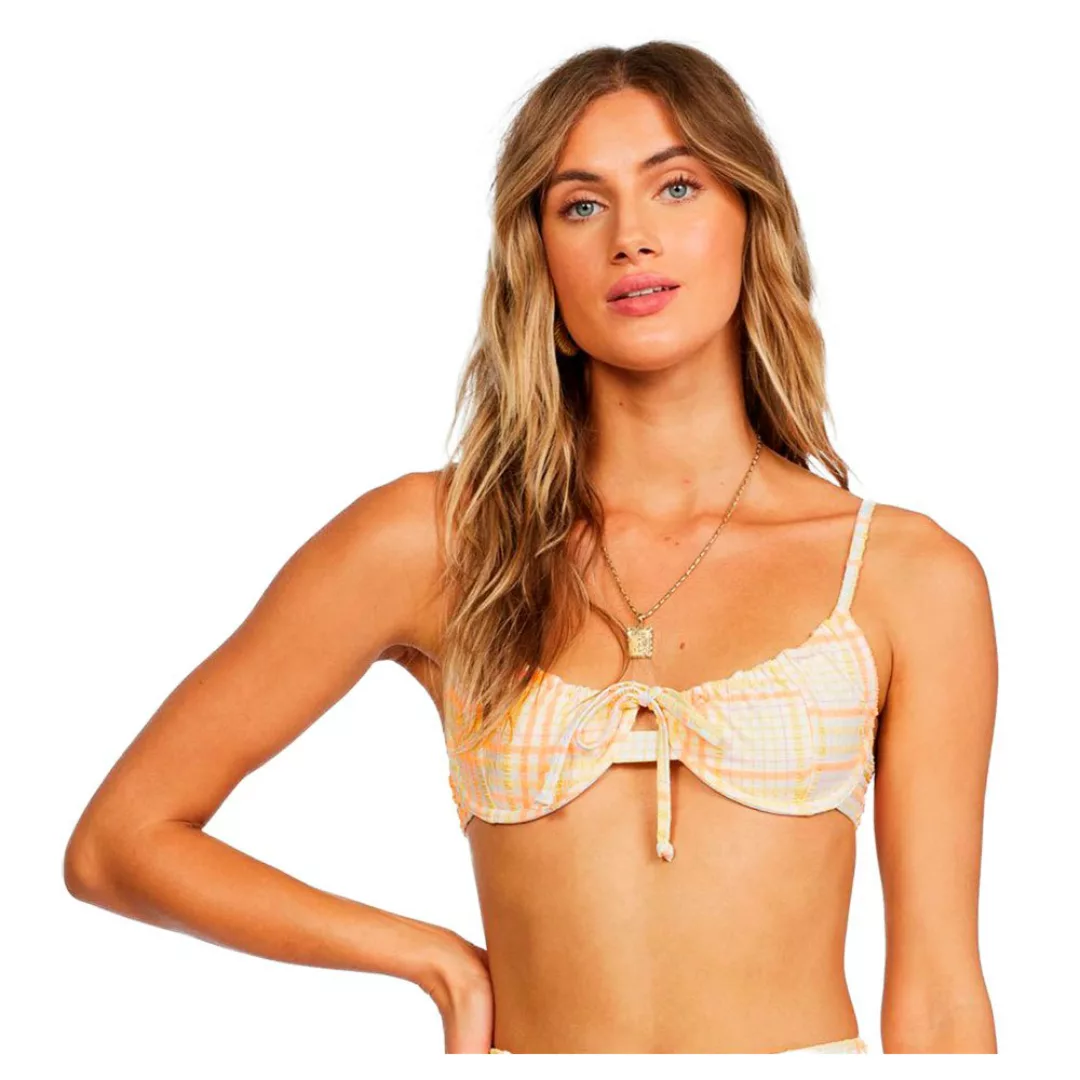 Billabong Pretty In Plaid Underwire Bikini Oberteil XS Multi günstig online kaufen