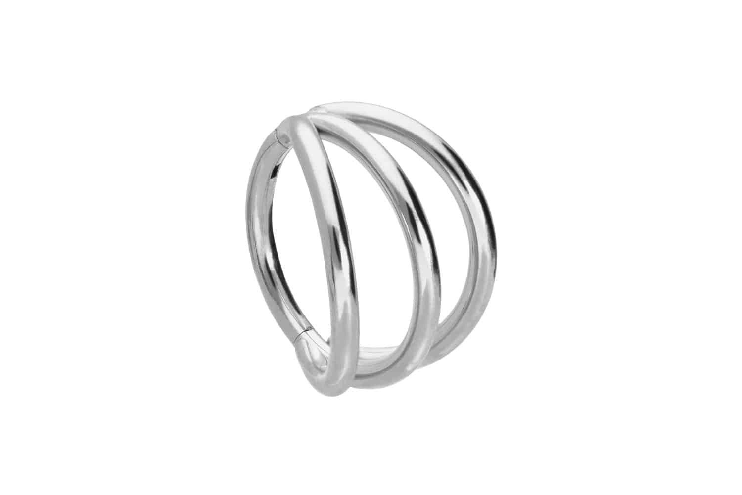 PIERCINGLINE Nasenpiercing Titan Segmentring Clicker 3 günstig online kaufen