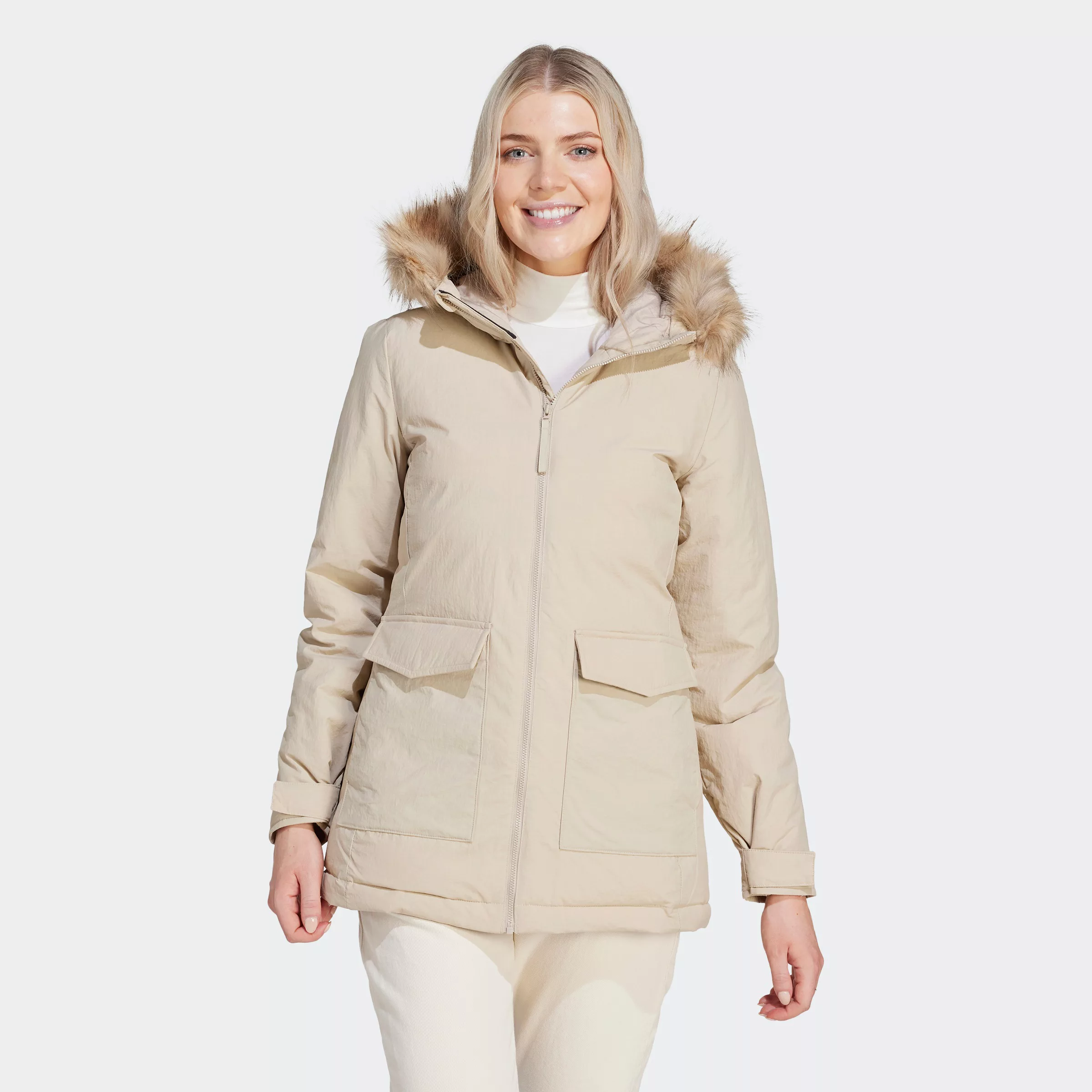 adidas Sportswear Outdoorjacke "W HO FUR PA" günstig online kaufen