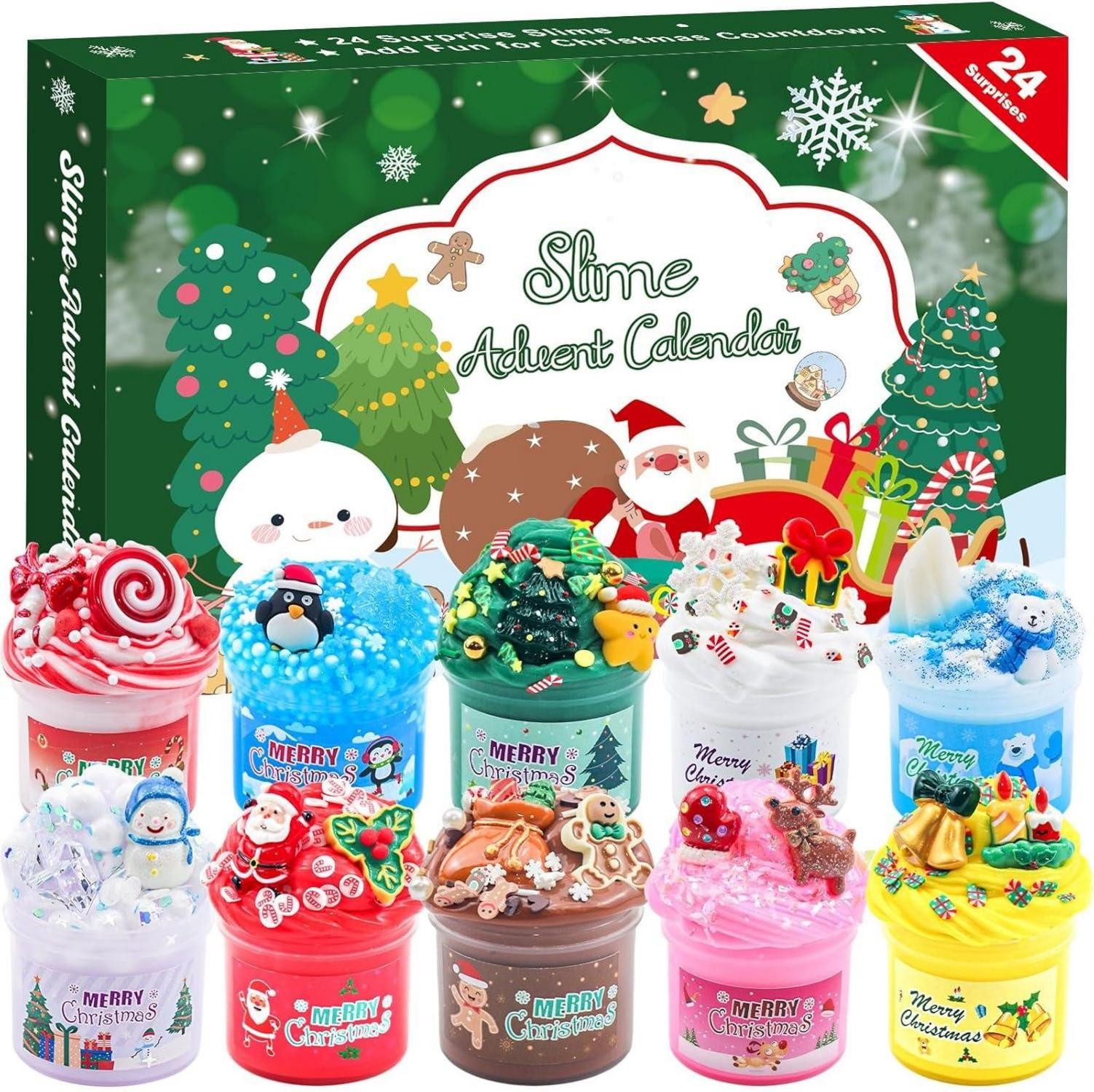 LuxusKollektion Spielzeug-Adventskalender Slime Adventskalender 2024 DIY günstig online kaufen