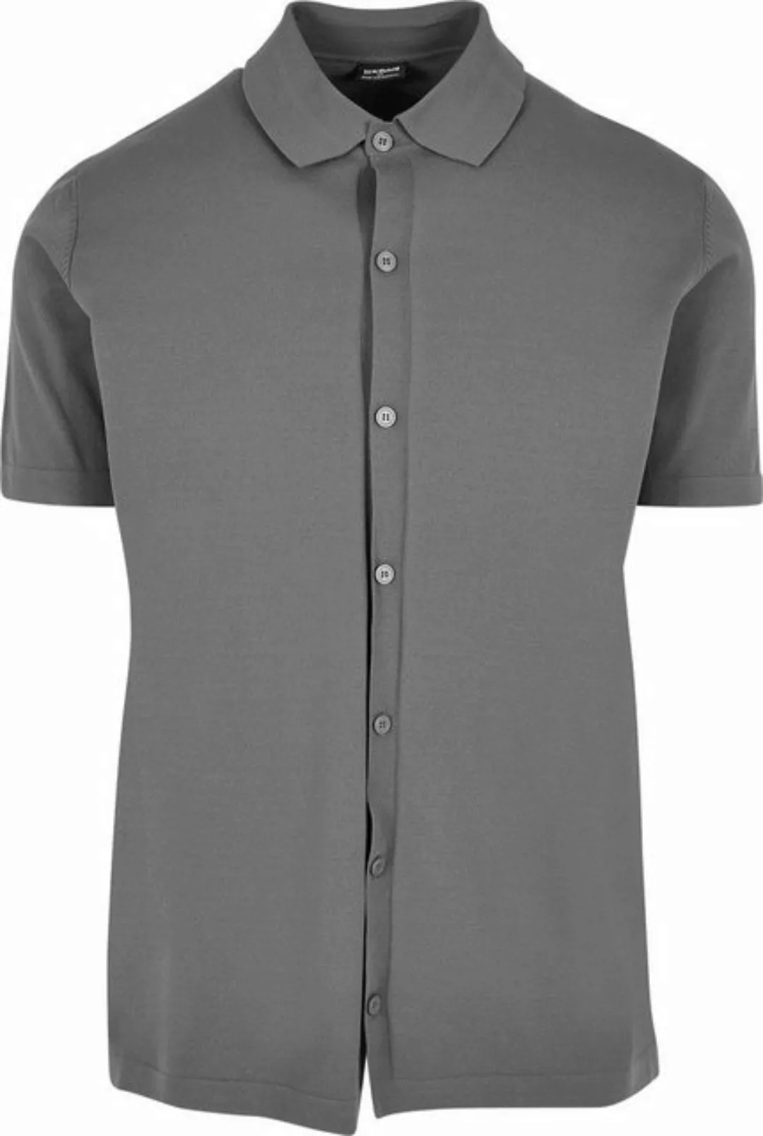 URBAN CLASSICS Langarmhemd "Urban Classics Herren Knitted Shirt", (1 tlg.) günstig online kaufen