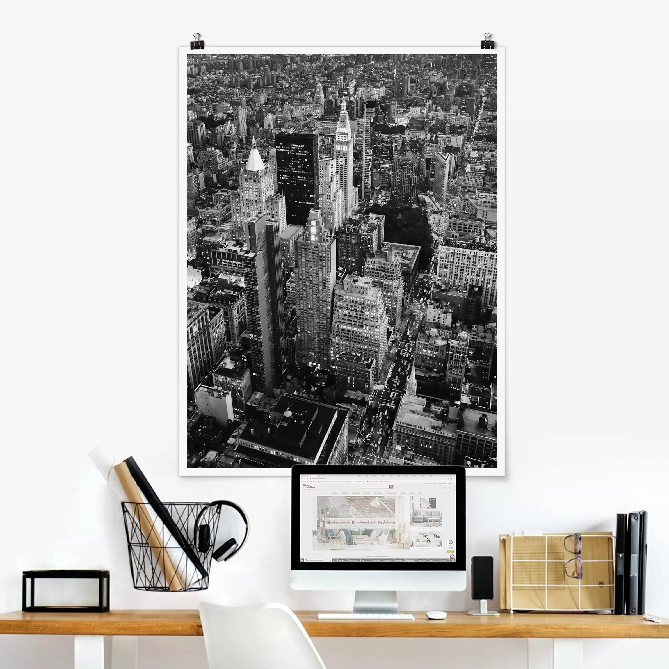 Poster - Hochformat Big Apple II günstig online kaufen