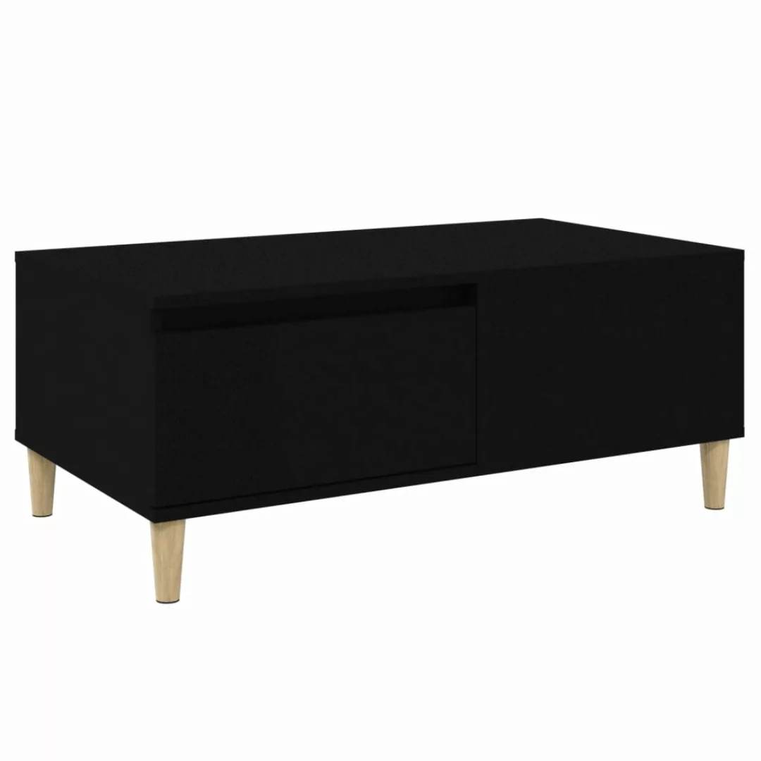 Vidaxl Couchtisch Schwarz 90x50x36,5 Cm Holzwerkstoff günstig online kaufen