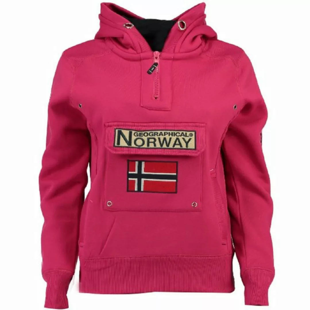 Geographical Norway Kapuzenpullover Gymclass by leyoley mit großer Bauchtas günstig online kaufen