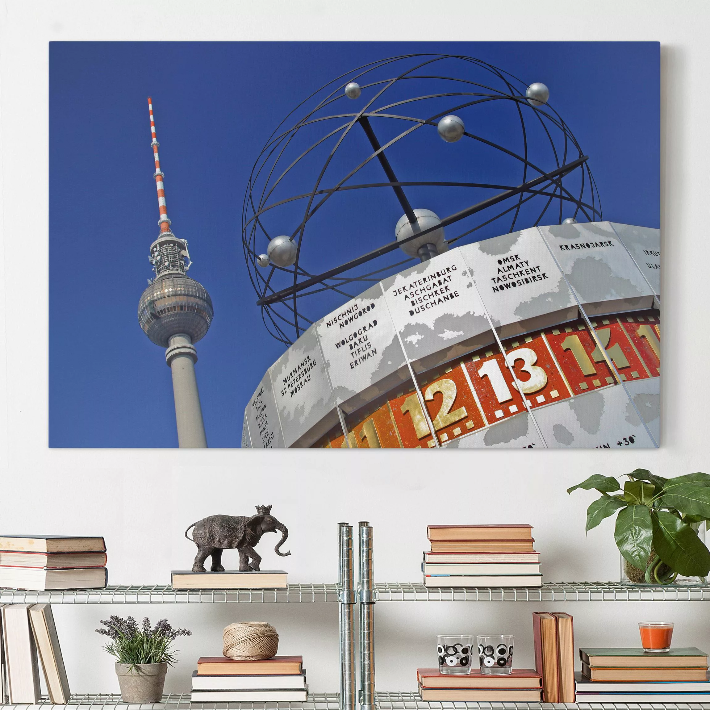 Leinwandbild Berlin - Querformat Berlin Alexanderplatz günstig online kaufen