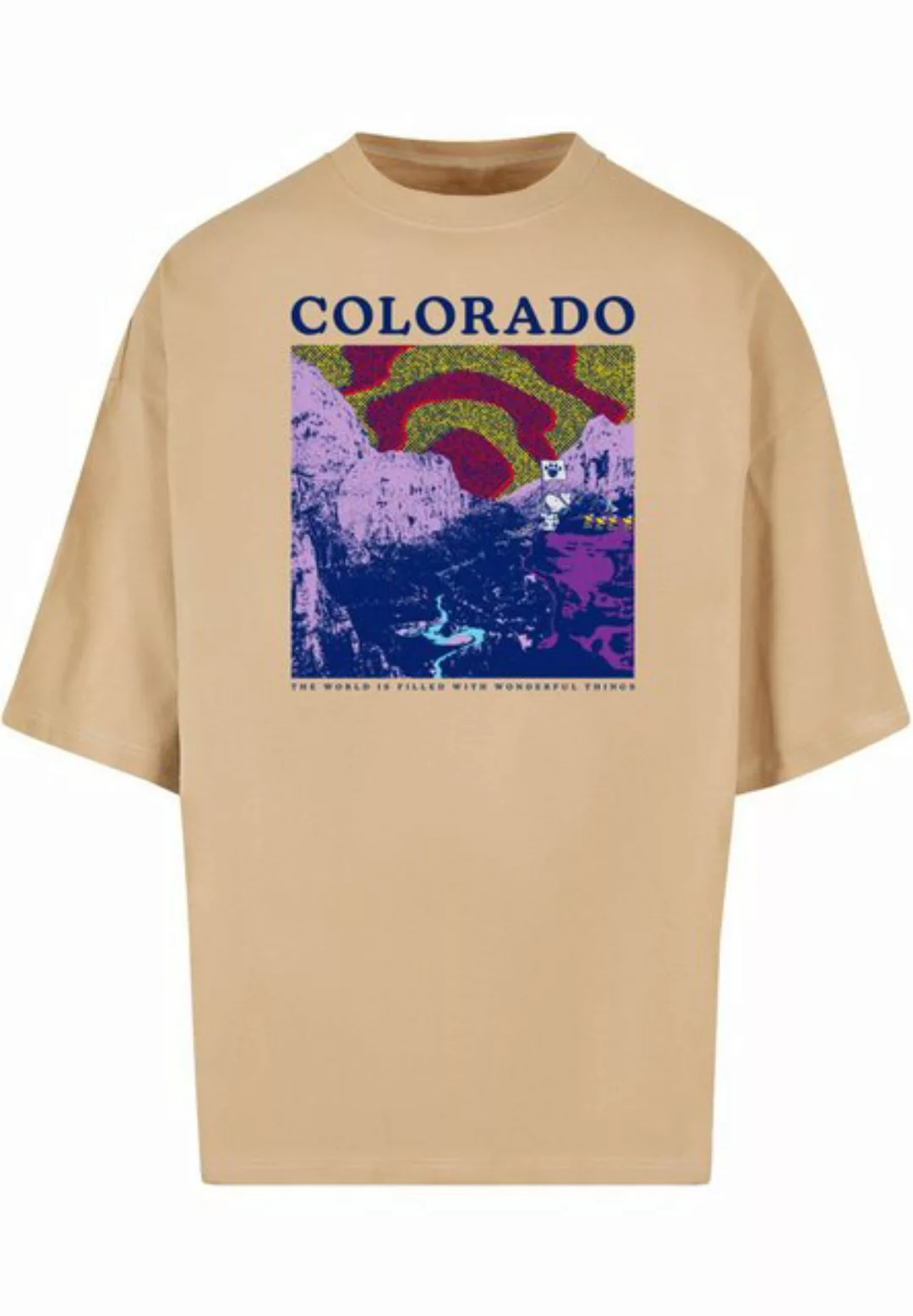Merchcode T-Shirt Merchcode Herren Peanuts - Colorado Huge Tee (1-tlg) günstig online kaufen