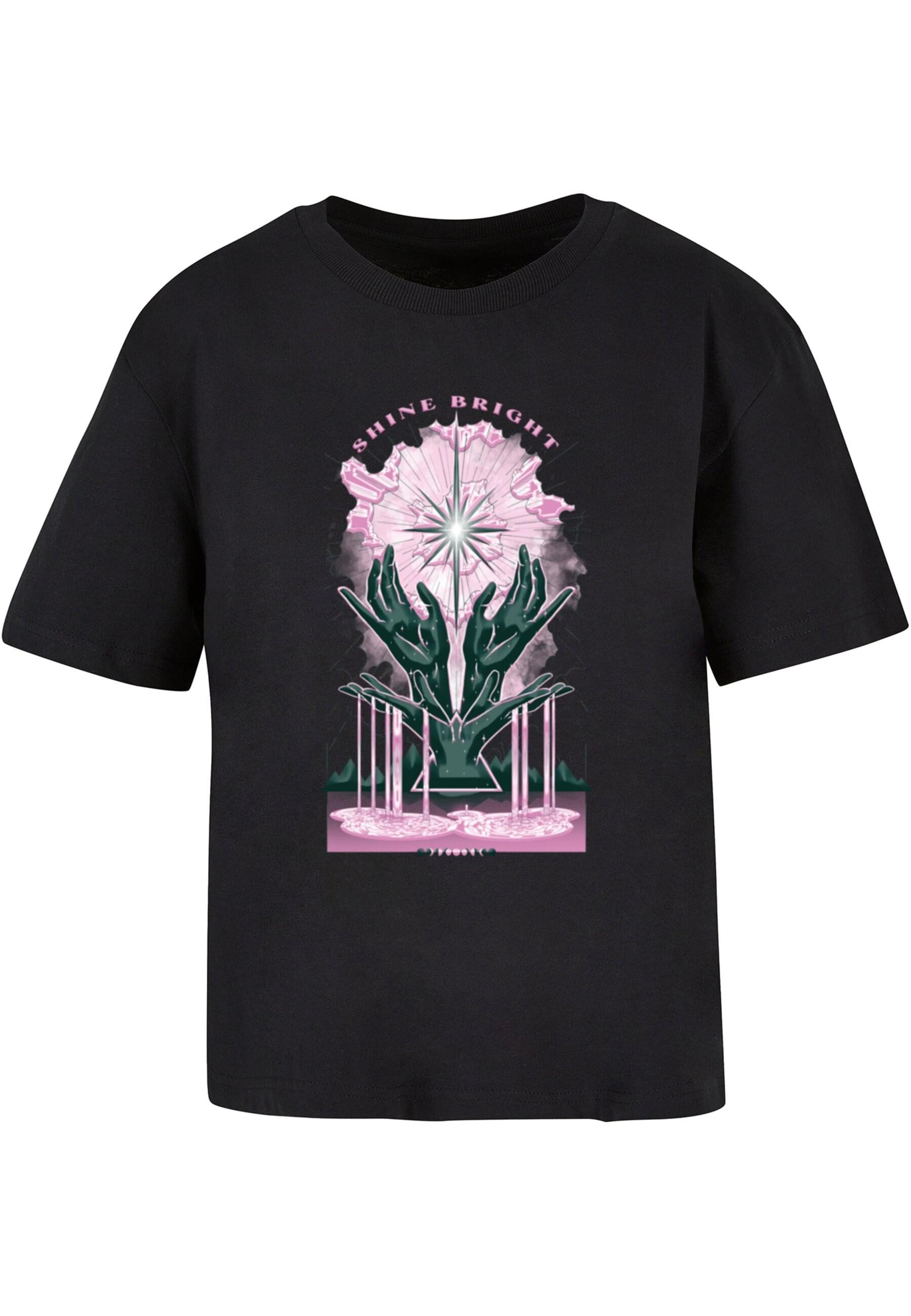 Miss Tee Kurzarmshirt "Miss Tee Damen Shine Bright Tee", (1 tlg.) günstig online kaufen