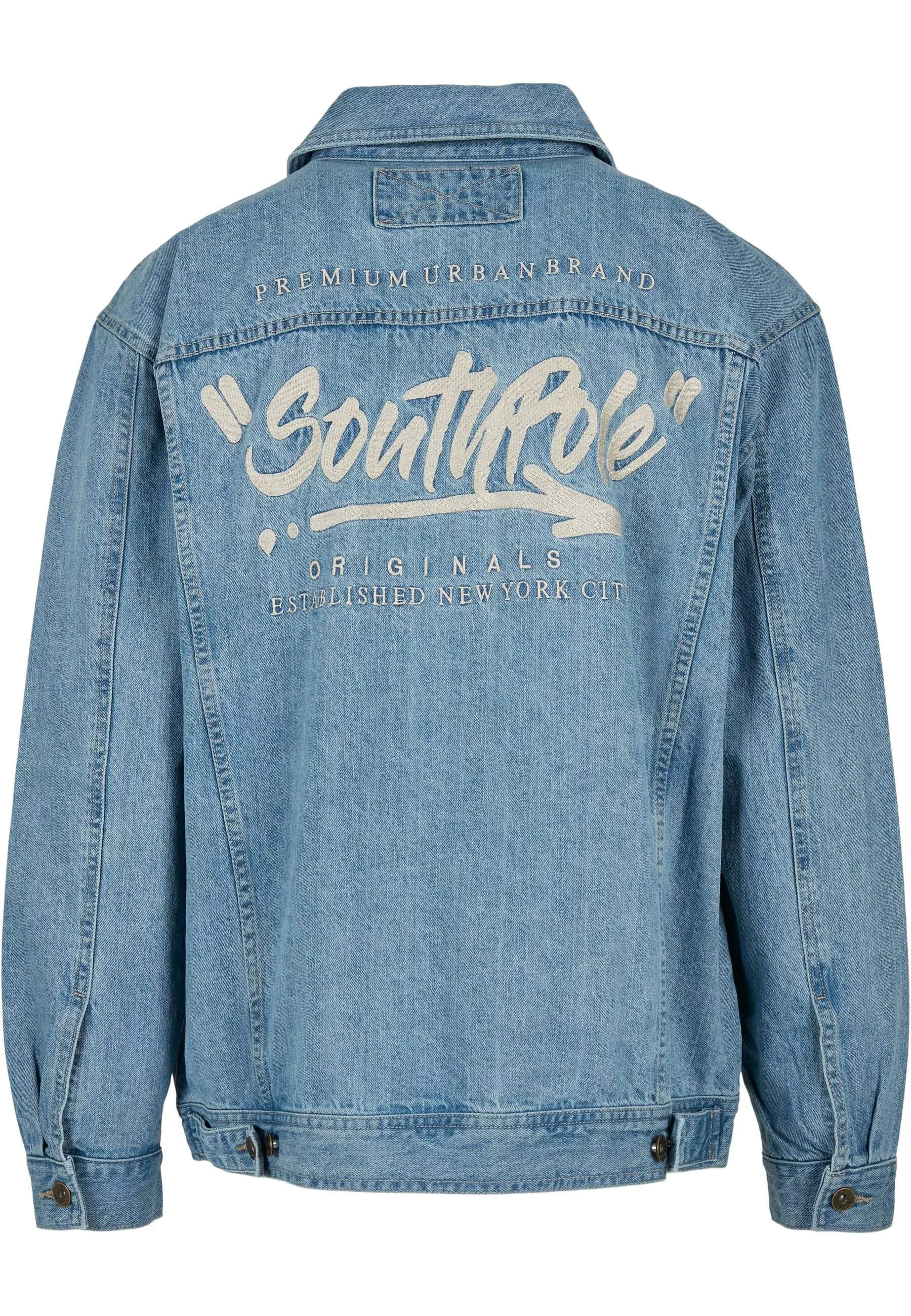 Southpole Allwetterjacke "Southpole Herren Southpole Script Denim Jacket", günstig online kaufen