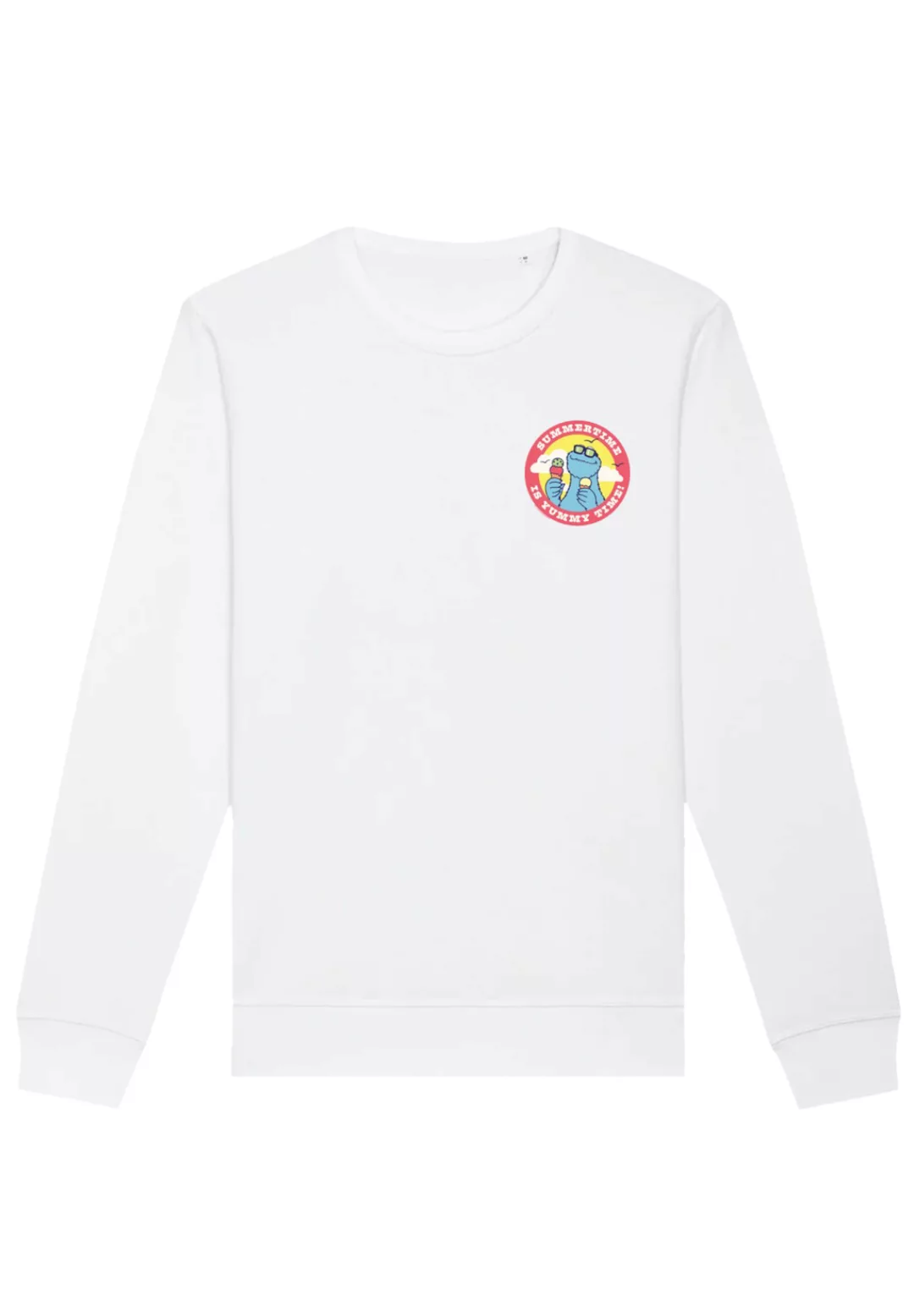 F4NT4STIC Sweatshirt "Sesamstraße Cookie Monster Yummy", Premium Qualität günstig online kaufen