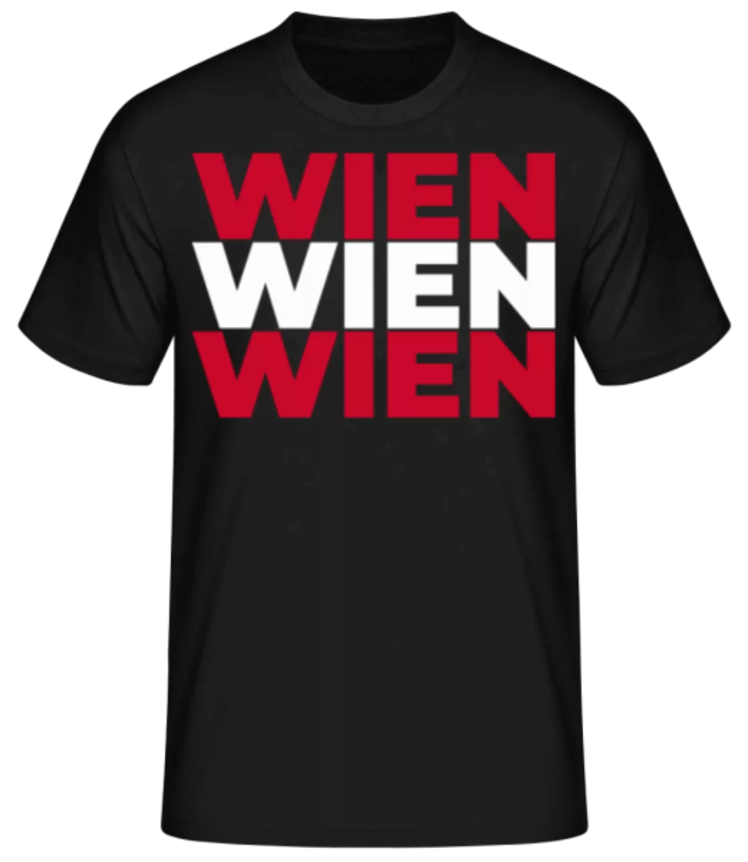 Wien · Männer Basic T-Shirt günstig online kaufen