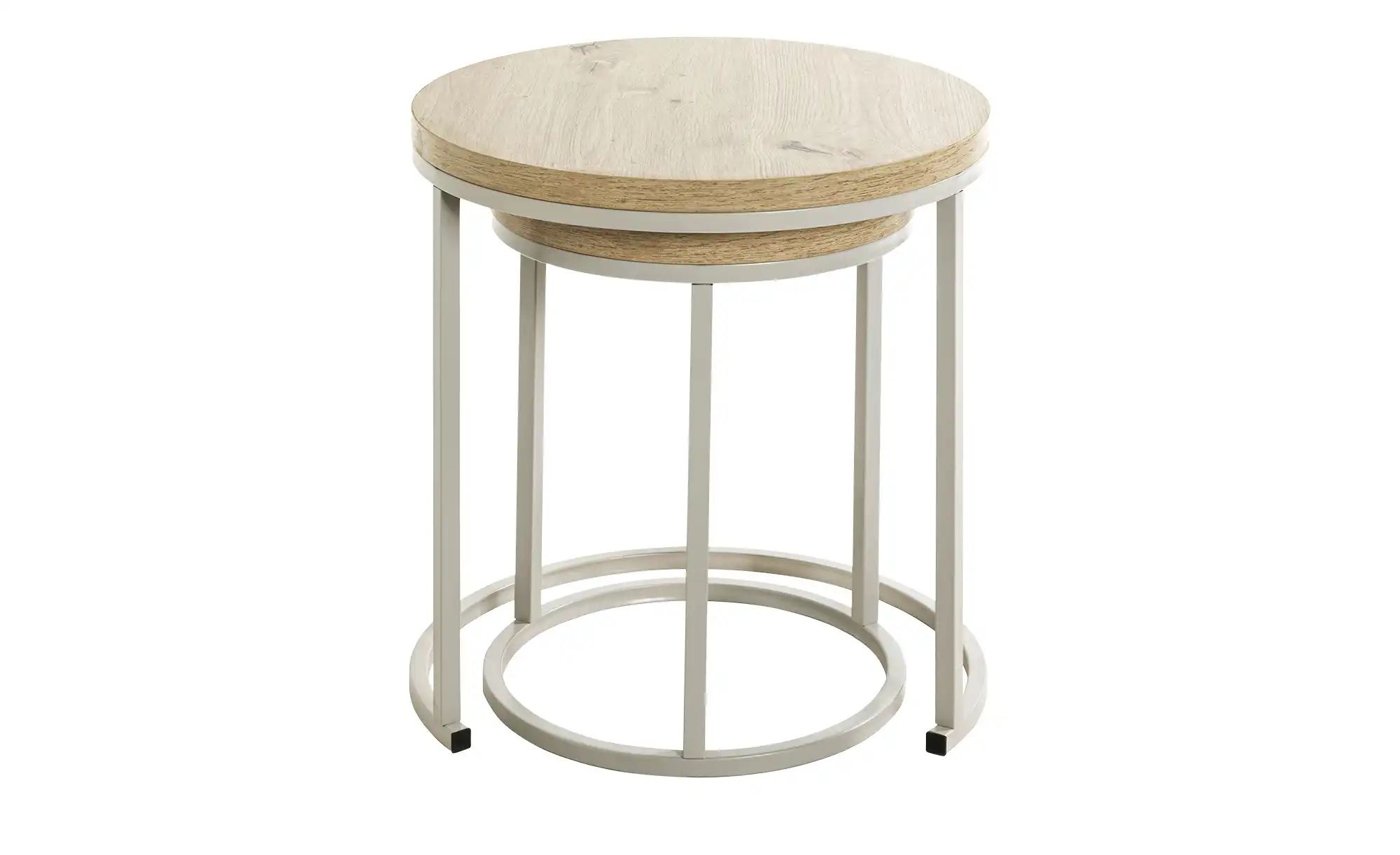 Beistelltisch 2er Set  Haiger ¦ holzfarben ¦ Maße (cm): H: 49  Ø: 45 Tische günstig online kaufen