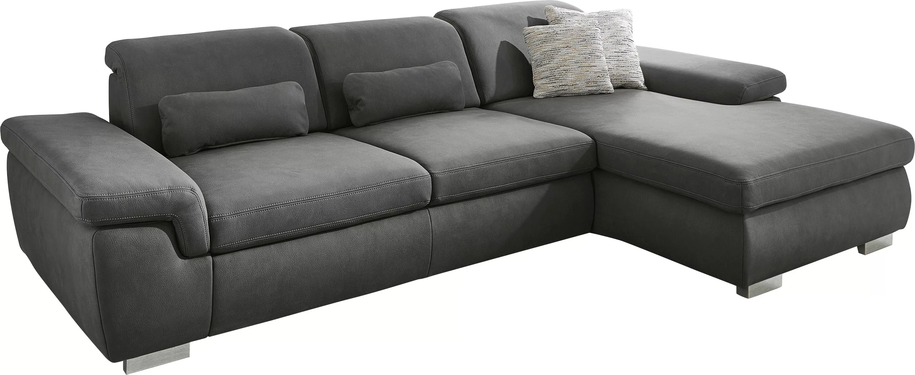 Die PlanBar Ecksofa "MP-IN17041 L-Form", Sitztiefenverstellung, optional mi günstig online kaufen