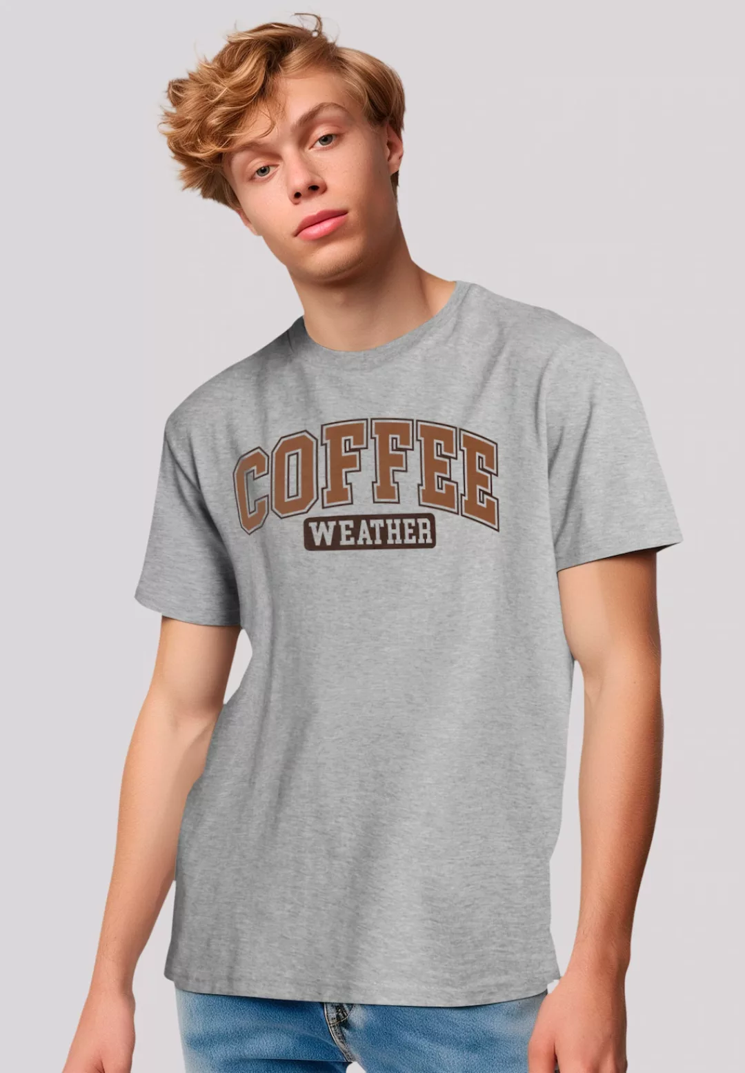 F4NT4STIC T-Shirt "Coffee Weather Winter Holiday Weihnachten", Premium Qual günstig online kaufen