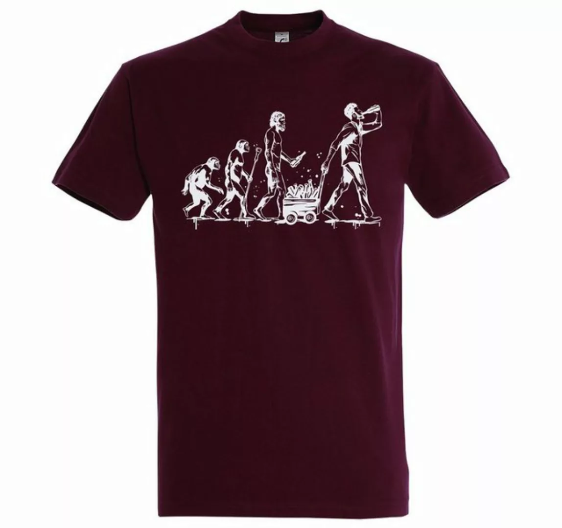 Youth Designz T-Shirt EvolutionBier Herren T-Shirt mit lustigem Print günstig online kaufen