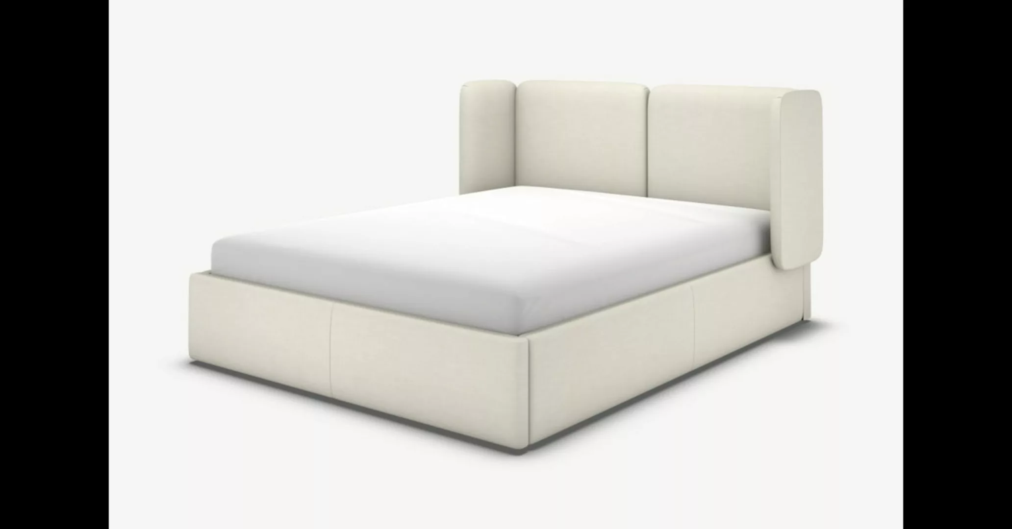 Custom MADE Ricola Polsterbett mit Bettkasten (180 x 200 cm), Baumwolle in günstig online kaufen