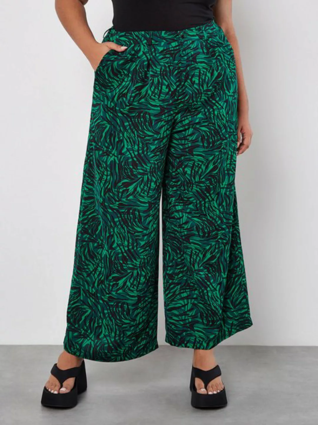 Apricot Culotte mit Animal-Print, leger günstig online kaufen