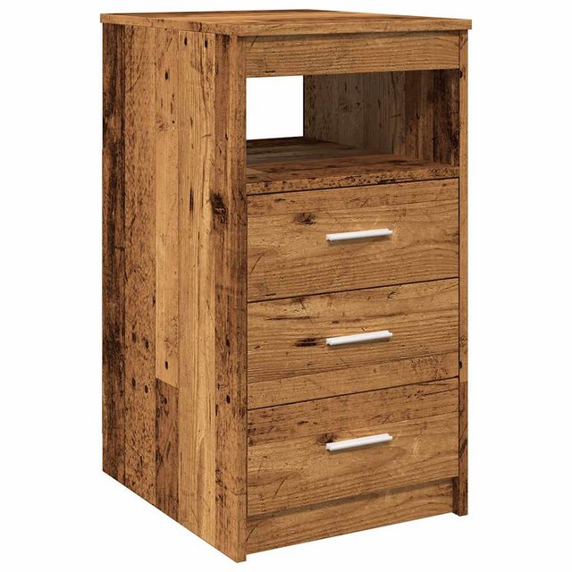 vidaXL Fächerschrank Schubladenschrank Altholz-Optik 40x50x76 cm Holzwerkst günstig online kaufen