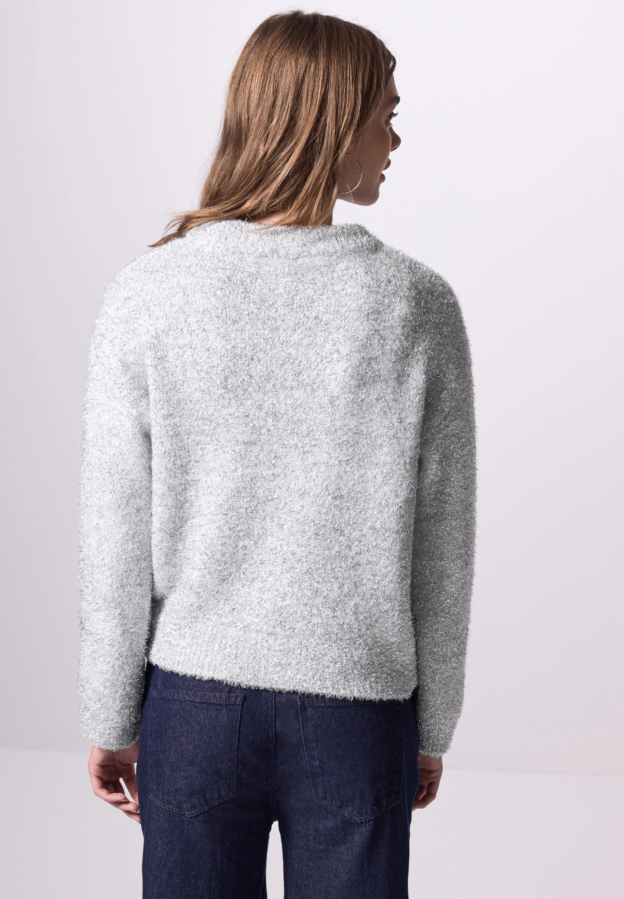 STREET ONE STUDIO Strickpullover, aus Feinstrick günstig online kaufen