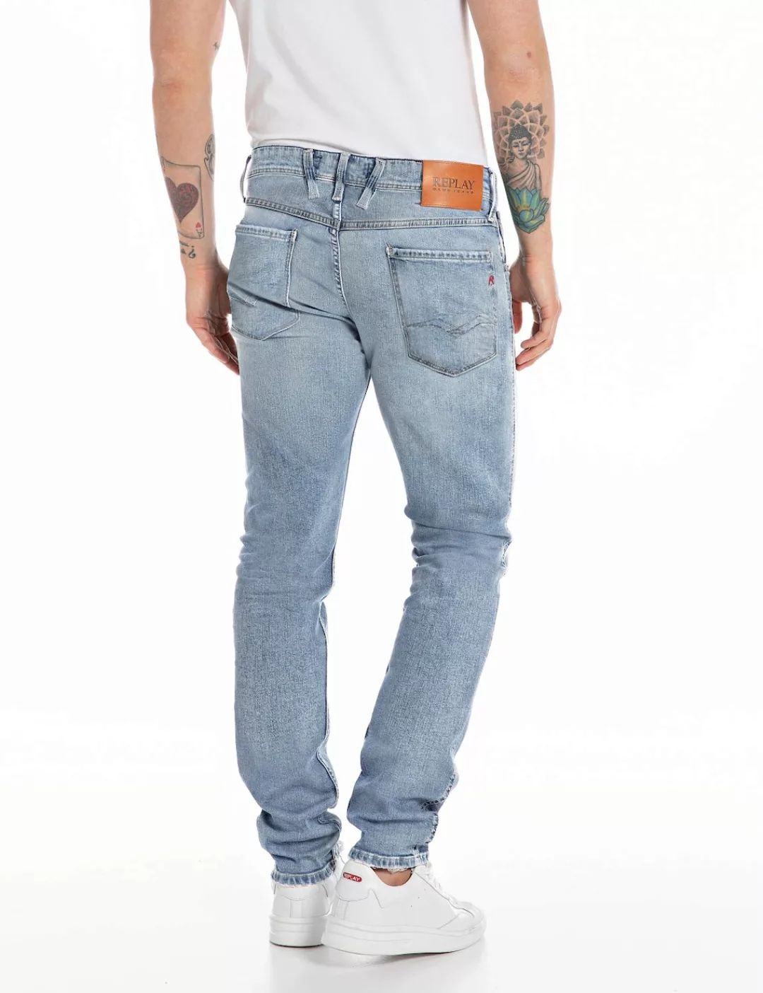 Replay Slim-fit-Jeans Anbass günstig online kaufen