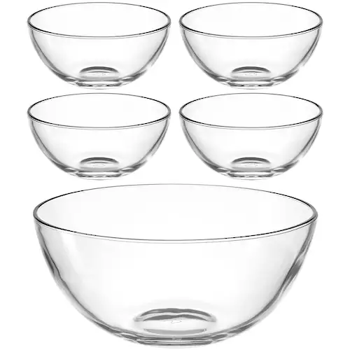 LEONARDO Schale »Schalen-Set CUCINA, 5er Set, 4x Ø 14 cm & 1x Ø 28 cm«, 5 t günstig online kaufen