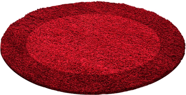 Ayyildiz Teppiche Hochflor-Teppich »Life Shaggy 1503«, rund, 30 mm Höhe, re günstig online kaufen