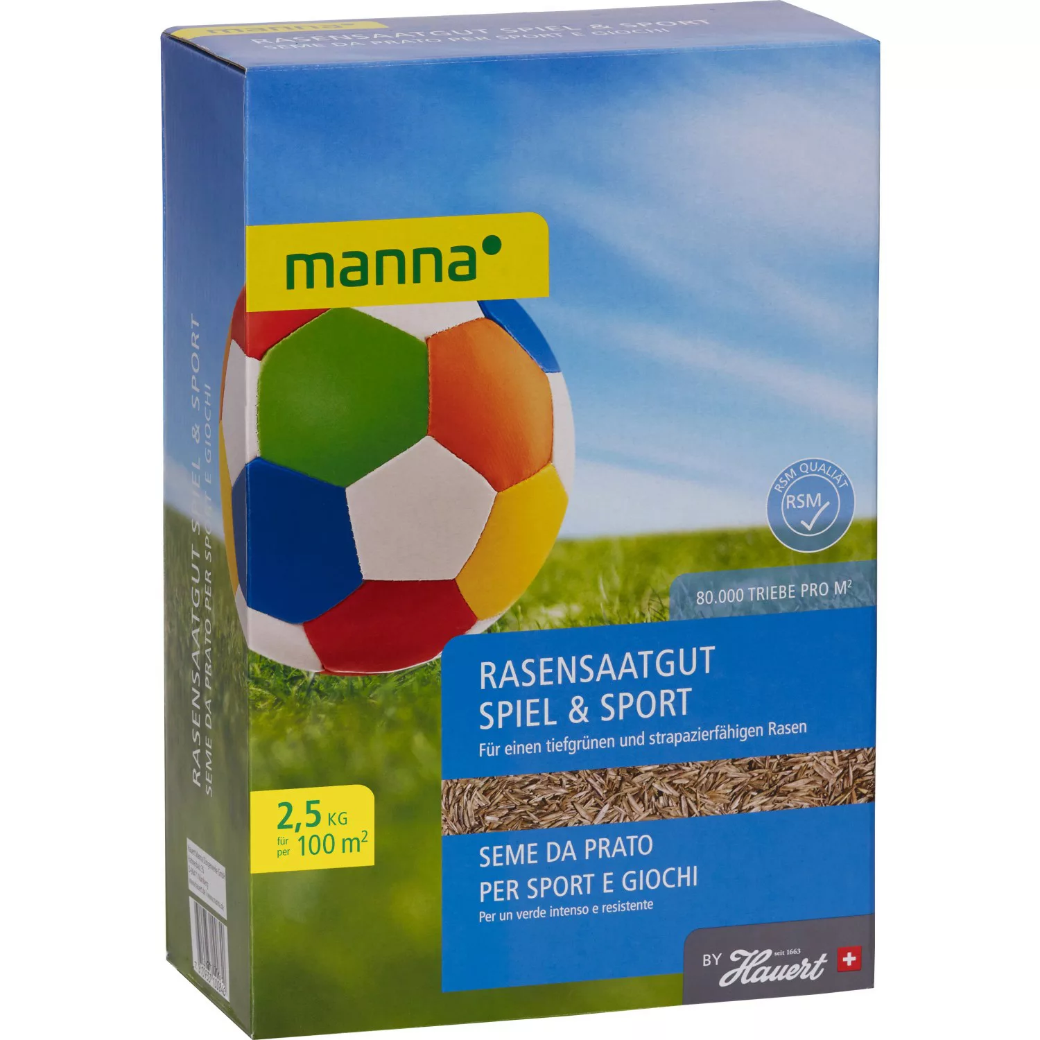 Manna Saat Spiel- und Sportrasen 2,5 kg günstig online kaufen