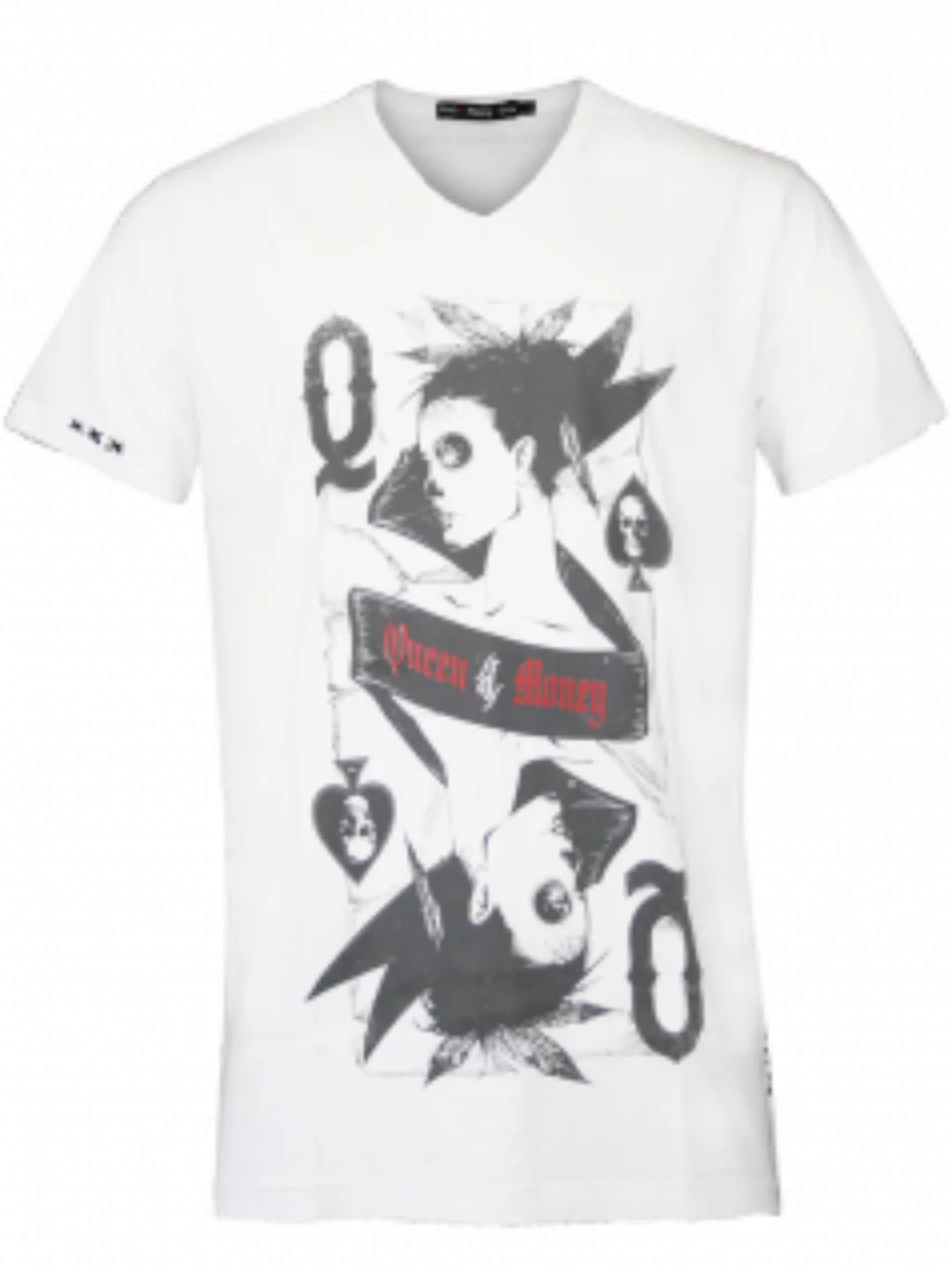 Black Money Crew Herren Shirt The Heart (M) (wei) günstig online kaufen