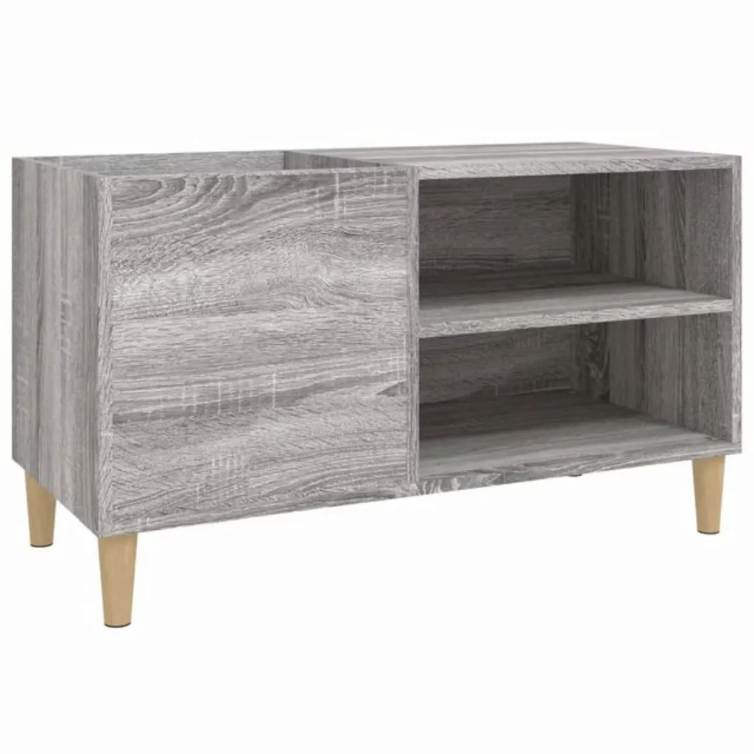 vidaXL Beistellschrank Plattenschrank Braun Eichen-Optik 84,5x38x48 cm Holz günstig online kaufen