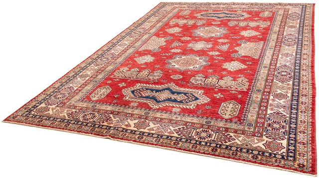 morgenland Orientteppich »Ziegler - Kazak - 293 x 207 cm - rot«, rechteckig günstig online kaufen
