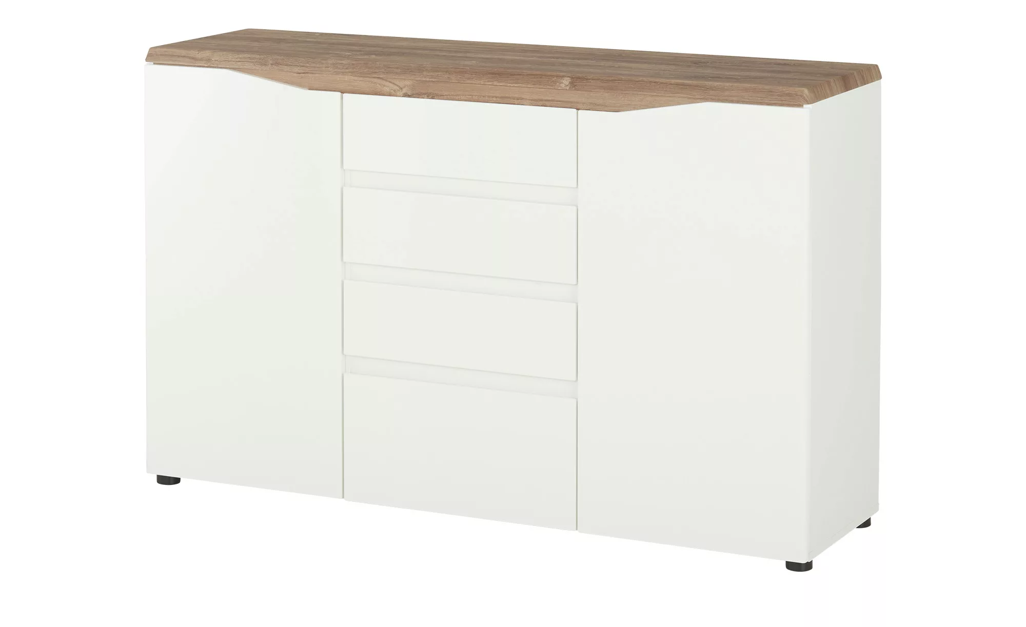 Kommode  Tango ¦ weiß ¦ Maße (cm): B: 140 H: 88 T: 40 Kommoden & Sideboards günstig online kaufen