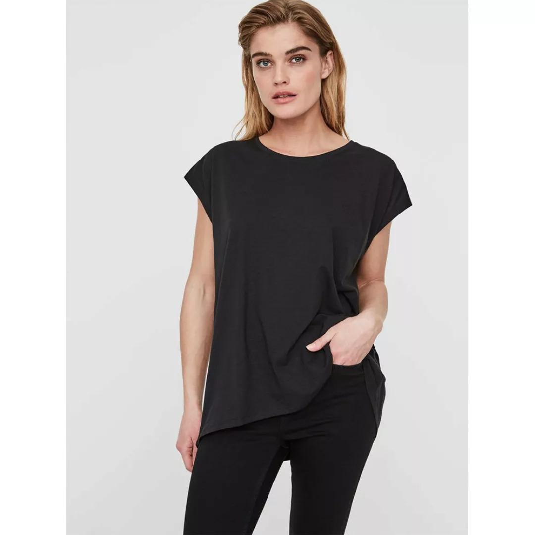 Noisy May Mathilde Loose Long Bg Kurzärmeliges T-shirt M Black günstig online kaufen