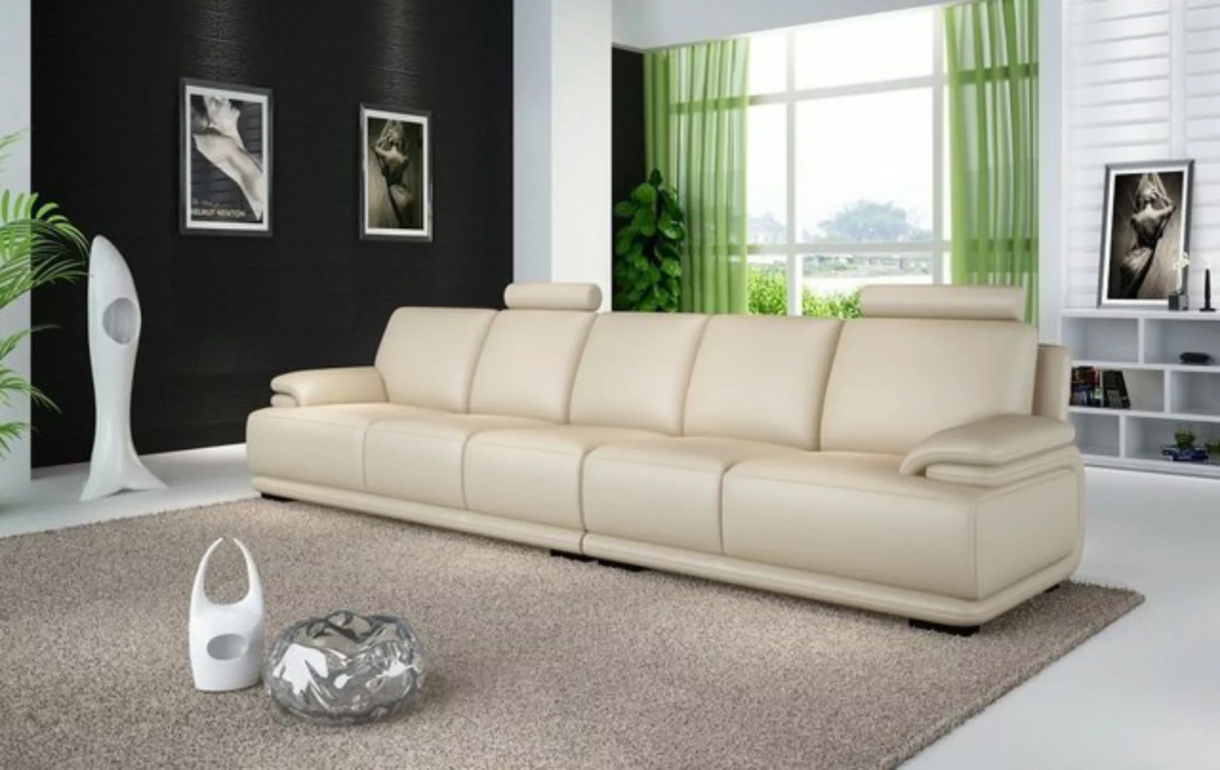 JVmoebel Sofa Sofa Couch Ecke Polster xxl big long sofa 6 Sitzplätze couche günstig online kaufen
