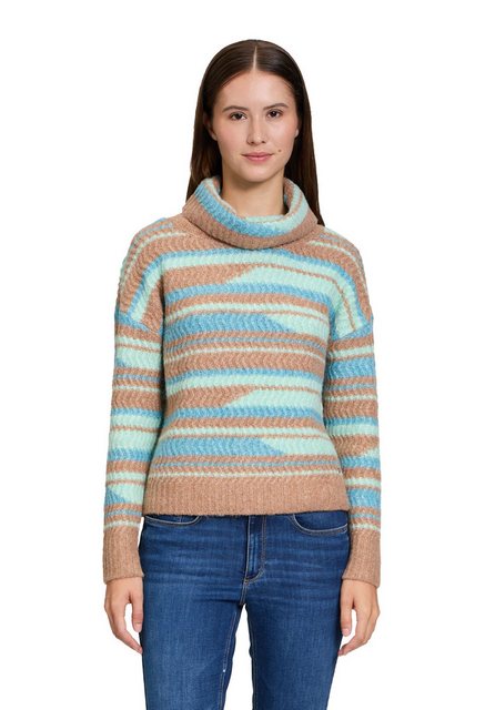 Betty&Co Strickpullover Betty & Co Strickpullover mit Struktur (1-tlg) Jacq günstig online kaufen