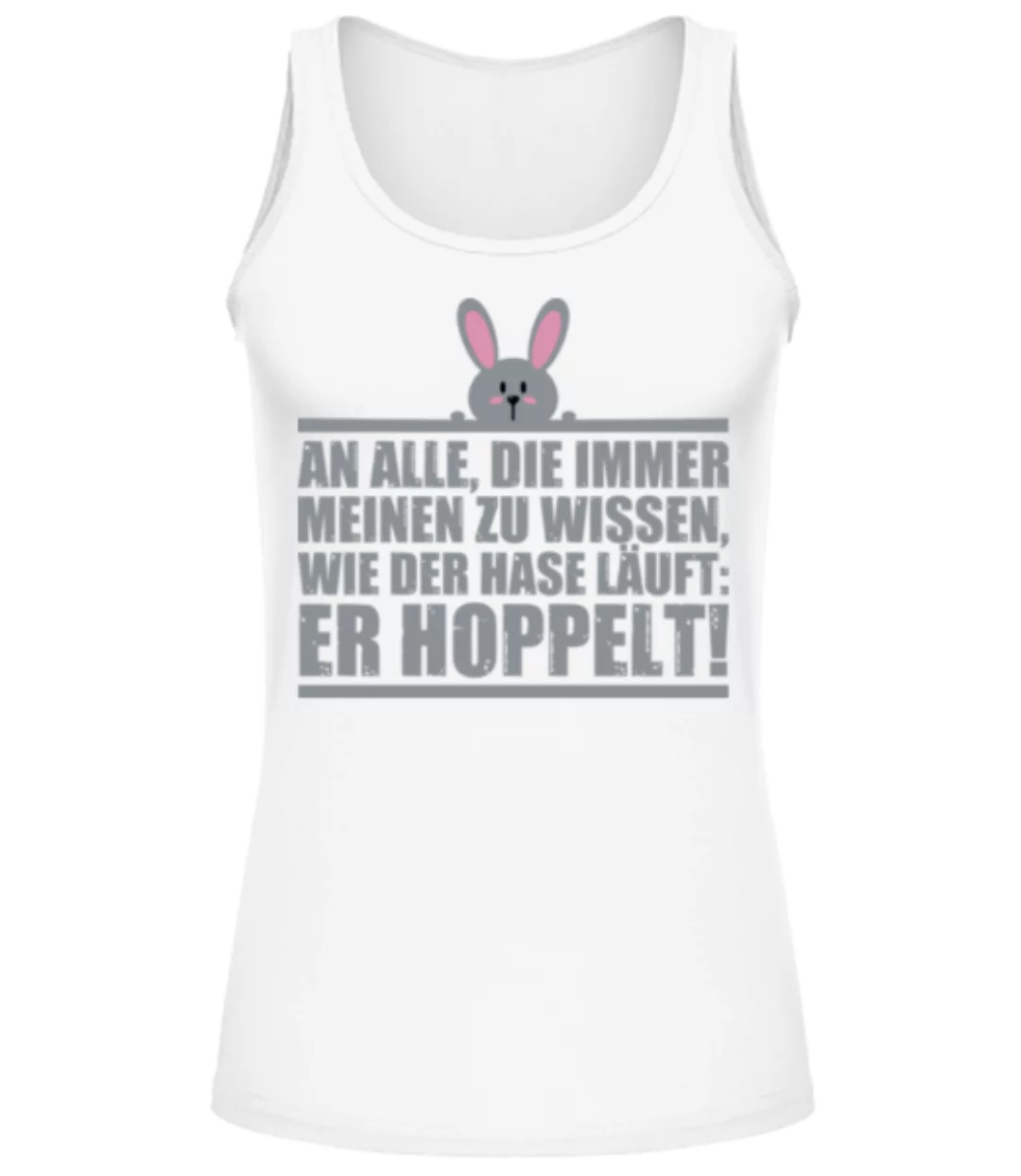 Der Hase Hoppelt · Frauen Tank Top günstig online kaufen