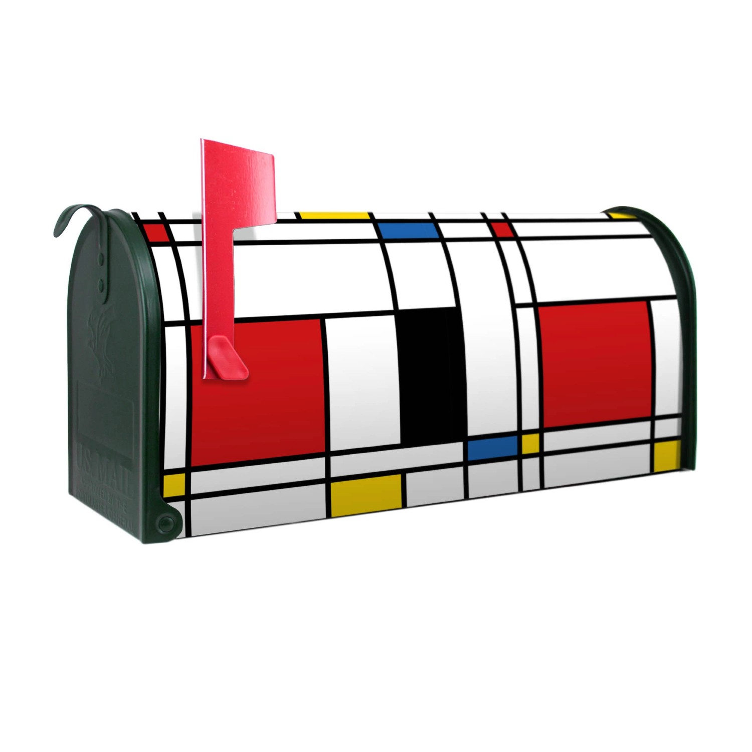 Banjado Amerikanischer Briefkasten Grün 48x22x16cm US Mailbox Letterbox Pos günstig online kaufen