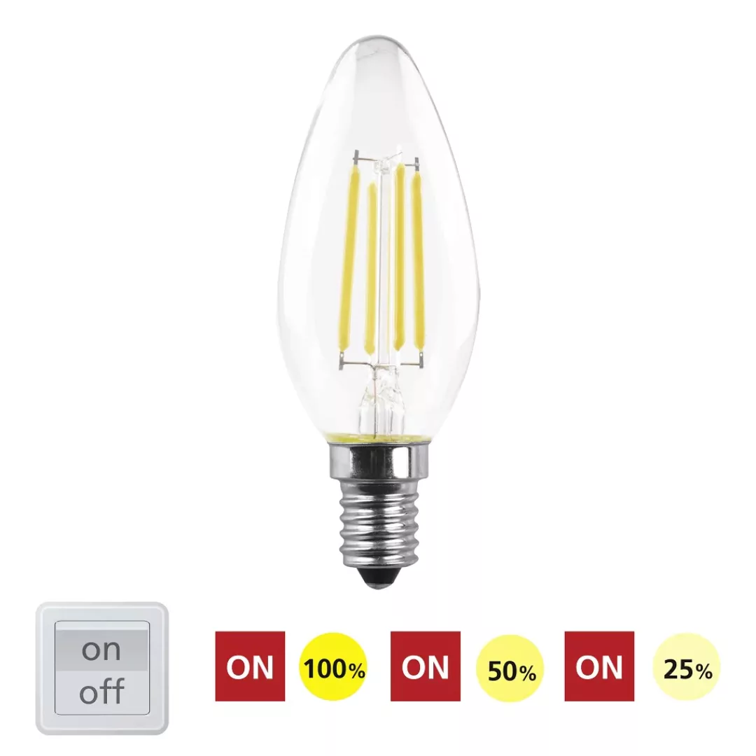 LED Leuchtmittel E14 4 W 470 lm 2700 K günstig online kaufen