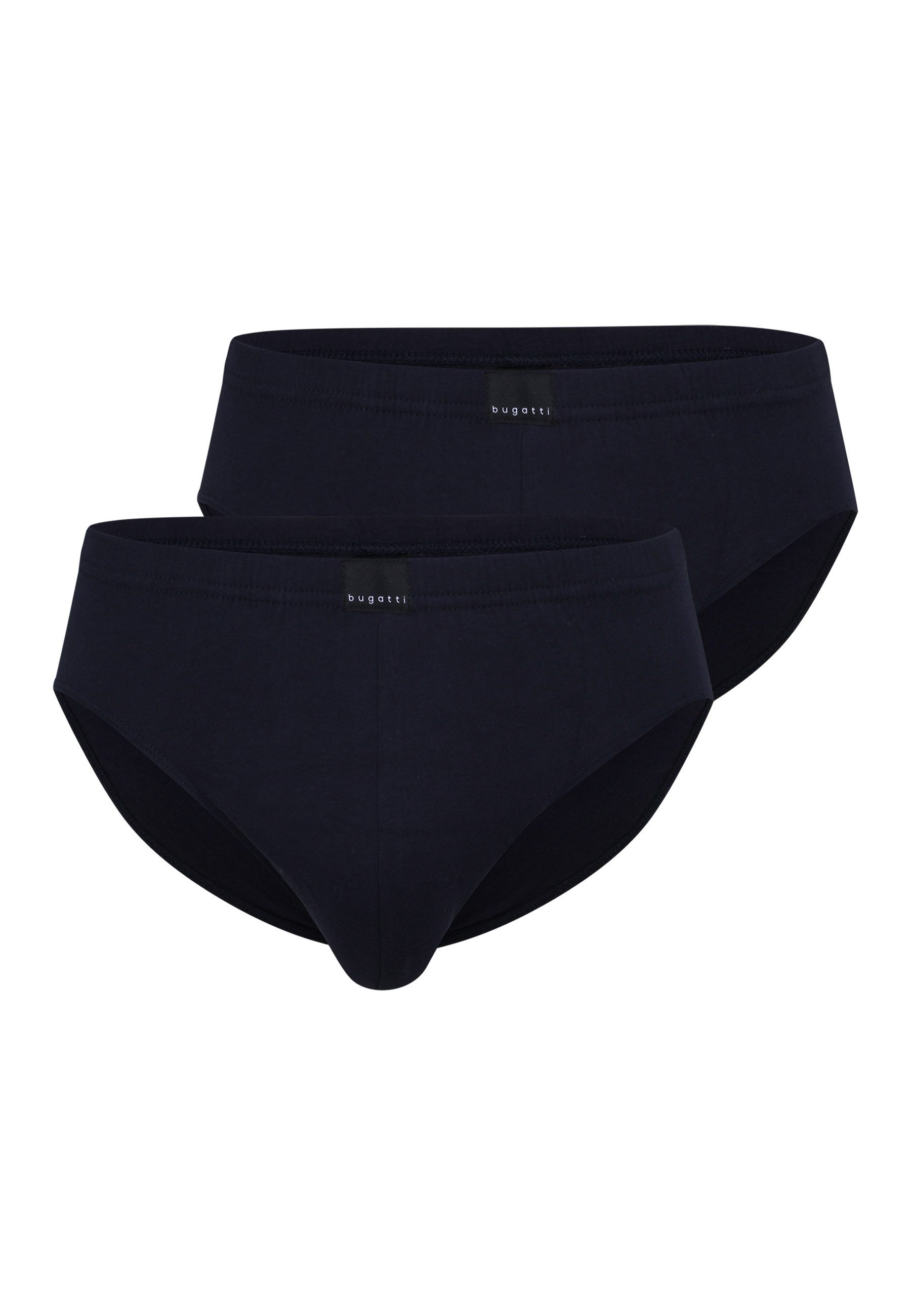 bugatti Slip "Madrid", (2er Pack), weich, basic, eng, atmungsaktiv, breiter günstig online kaufen