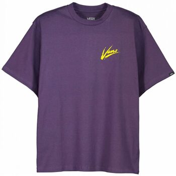 Vans  T-Shirts & Poloshirts VN000K42 BRUSH SCRIPT-11E1 GRAP günstig online kaufen