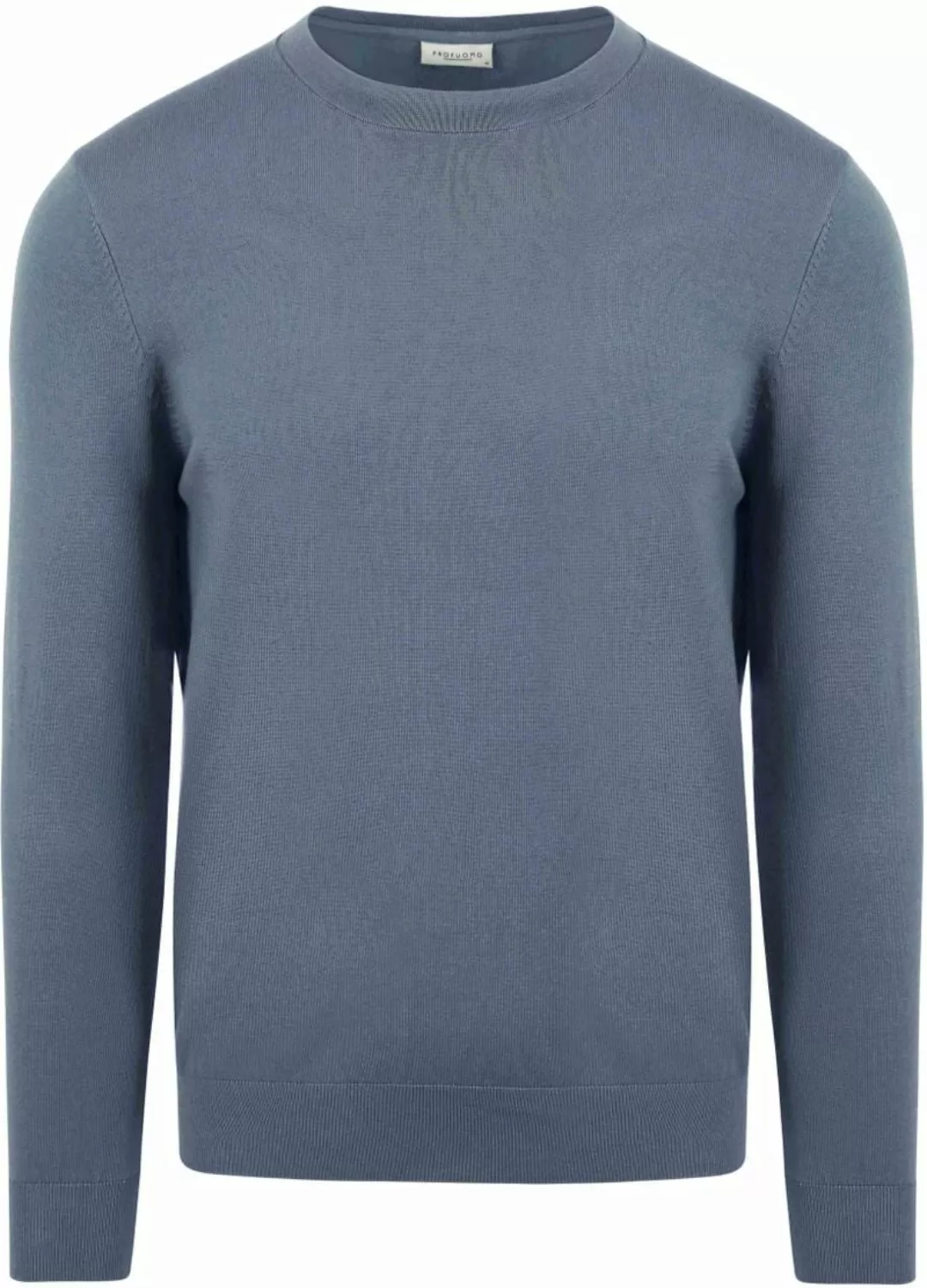 Profuomo Pullover Luxury Blau - Größe L günstig online kaufen