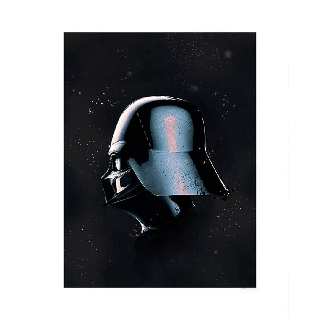 Komar Wandbild Star Wars Classic Helmets Vader Star Wars B/L: ca. 40x50 cm günstig online kaufen