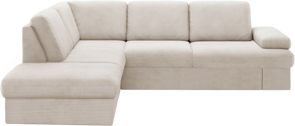 sit&more Ecksofa »Moreno«, mit Armteilverstellung,wahlweise mit Bettfunktio günstig online kaufen