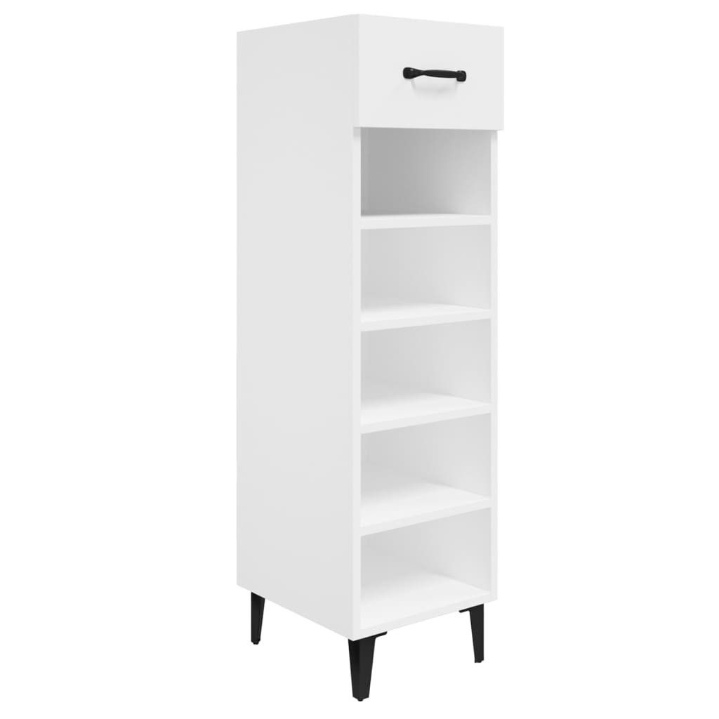 vidaXL Schuhregal Schuhschrank Weiß 30x35x105 cm günstig online kaufen