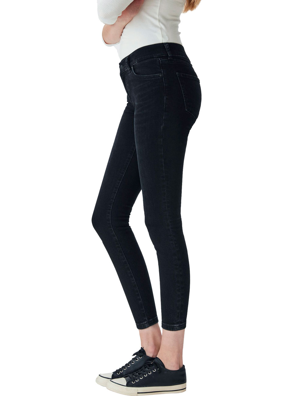 LTB Damen Jeans Lonia Super Skinny Fit - Schwarz - Ariela Safe Wash günstig online kaufen