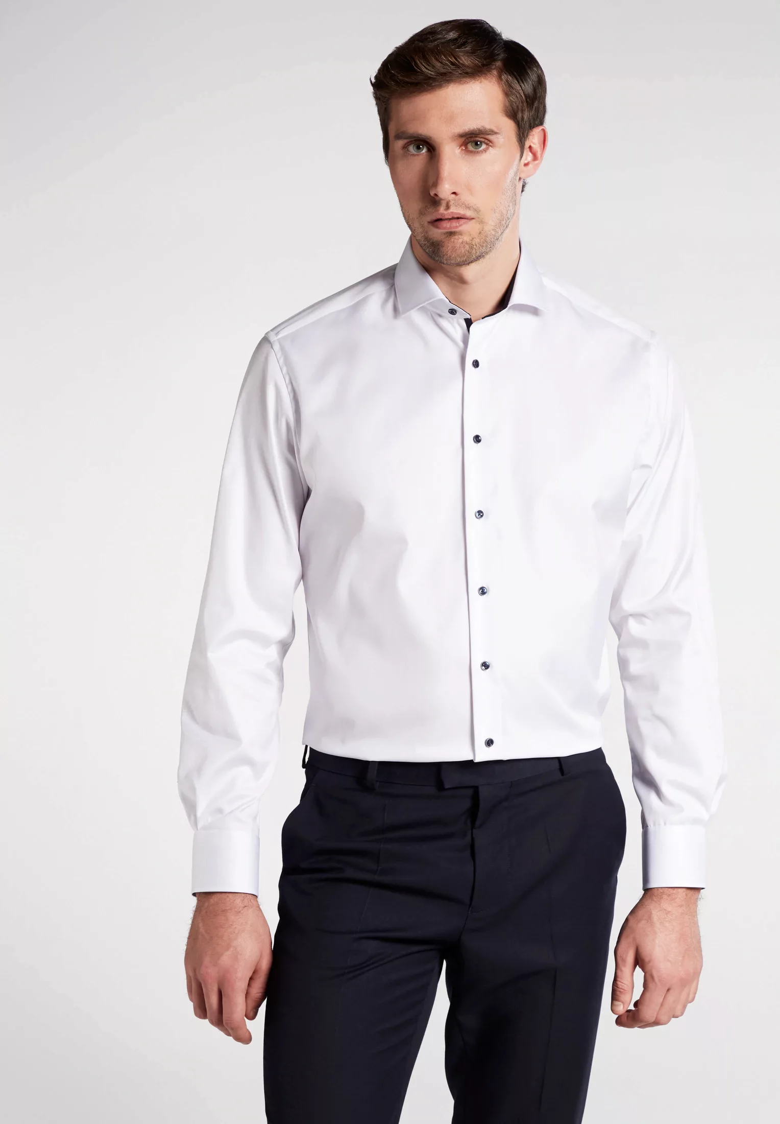 Eterna Businesshemd - Hemd langarm blickdicht - modern fit - Cover Shirt Tw günstig online kaufen