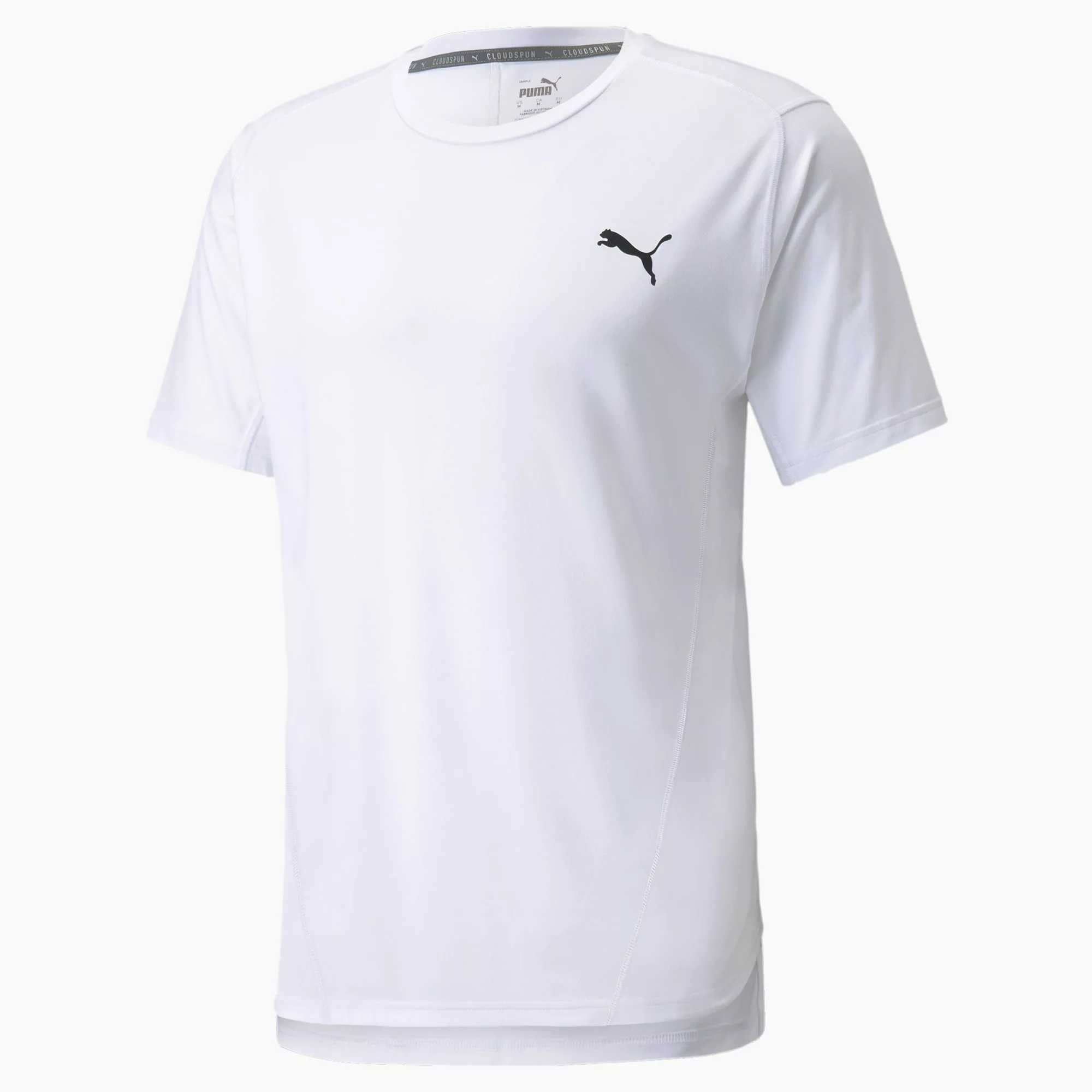 PUMA CLOUDSPUN BND Kurzärmliges Herren Trainings-T-Shirt | Mit Aucun | Weiß günstig online kaufen