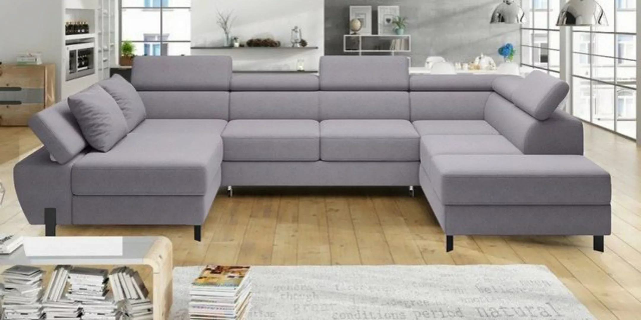 99rooms Wohnlandschaft Molinardi XL, Sofa, U-Form, Ottomane links oder rech günstig online kaufen