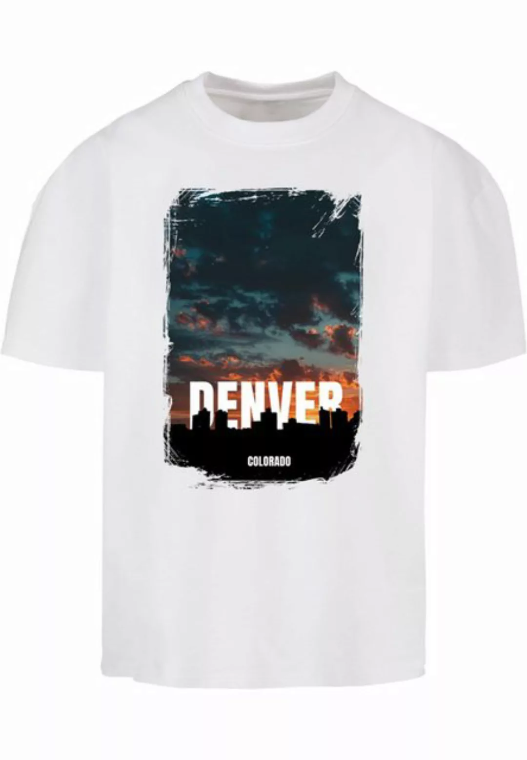 Merchcode T-Shirt Merchcode Herren Denver Ultra Heavy Cotton Box T-Shirt (1 günstig online kaufen