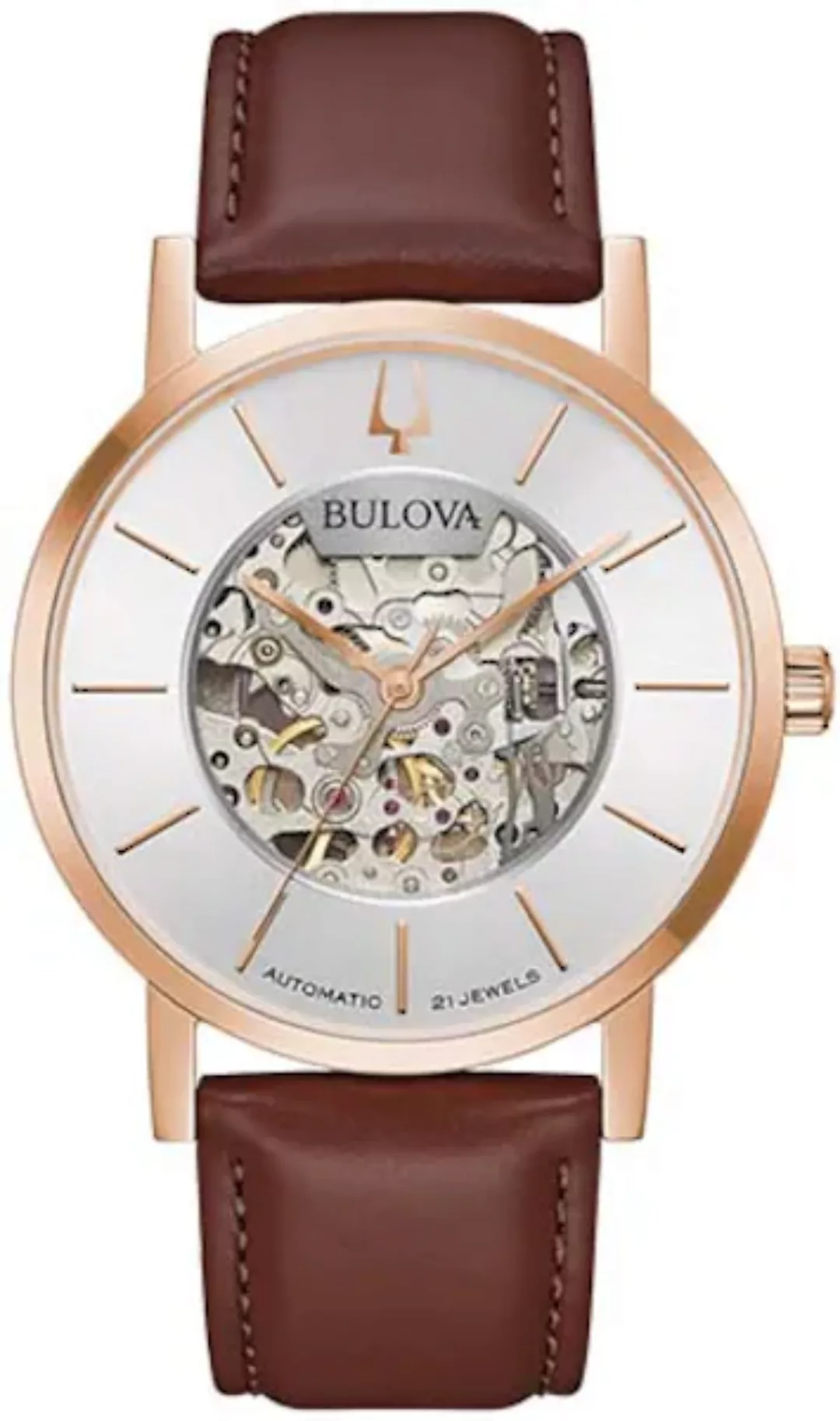 Bulova Mechanische Uhr »97A172«, Armbanduhr, Herrenuhr, Damenuhr, Automatik günstig online kaufen